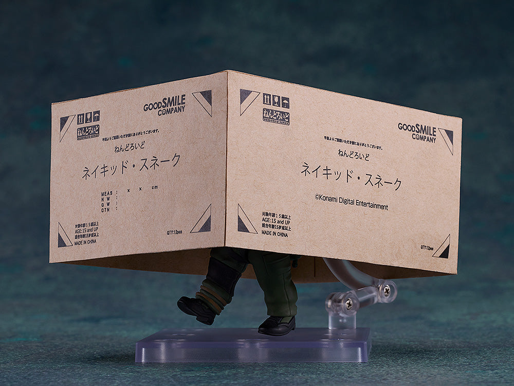 METAL GEAR SOLID SNAKE NAKED SNAKE NENDOROID