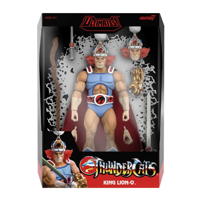SUPER 7 THUNDERCATS ULTIMATES! W14 KING LION-O ACTION FIGURE 17 cm