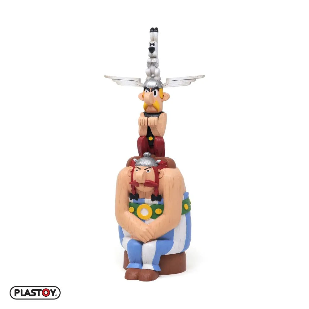 PLASTOY ASTERIX OBELIX DOGMATIX TOTEM FIGURA 40 cm