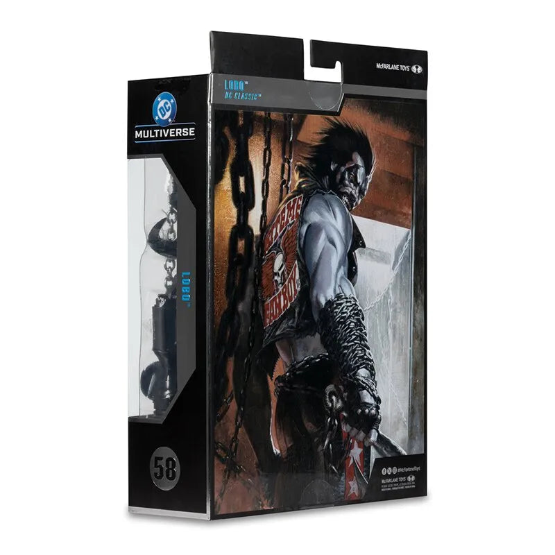 DC MCFARLANE COLLECTOR EDITION WAVE 14 7INCH LOBO -CHASE - ACTION FIGURE
