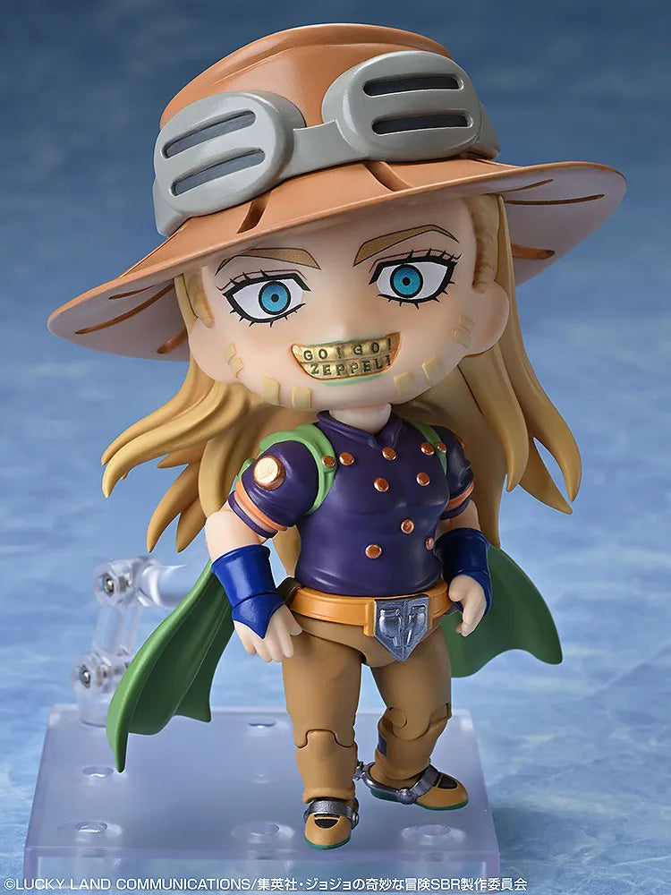MEDICOS NENDOROID STEEL BALL RUN GYRO ZEPPELI DX MINI FIGURA 10 cm