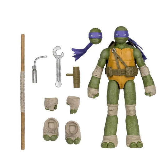 TEENAGE MUTANT NINJA TURLES 5IN FIGURE WITH COMIC WV1 DONATELLO