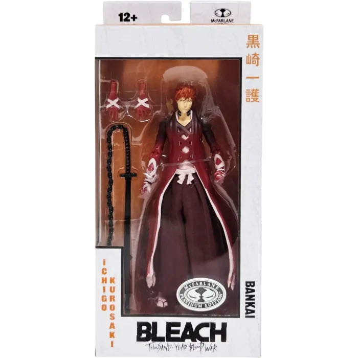 MCFARLANE TOYS 25 - BLEACH BLEACH WV3 ICHIGO KUROSAKI FULLBRING BANKAI CHASE ACTION FIGURE 17 cm