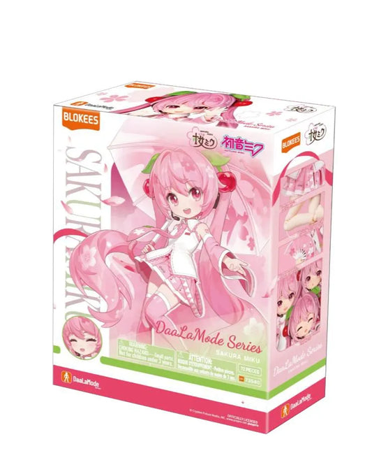 BLOKEES HATSUNE MIKU SAKURA MIKU DAALA MODE SERIES MODEL KIT 10cm