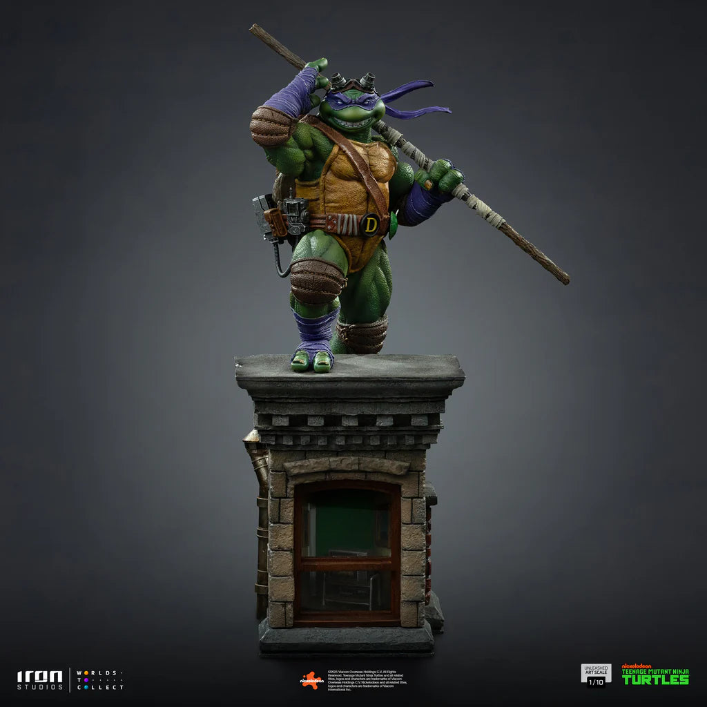 TEENAGE MUTANT NINJA TURTLES DONATELLO UNLEASHED 1/10 STATUE