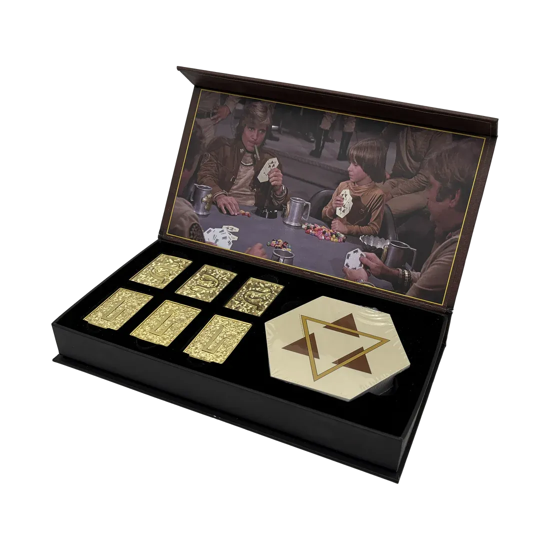 FACTORY ENT BATTLESTAR GALACTICA CUBITS & PYRAMID SET LIMITED EDITION PROP REPLICA 22 cm LIMITED EDITION