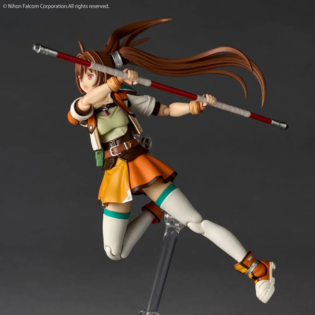 KAIYODO REVOLTECH LEGEND HEROES TRAILS SKY ESTELLE BRIGHT 2ND CHAPT. VER. ACTION FIGURE 16 cm