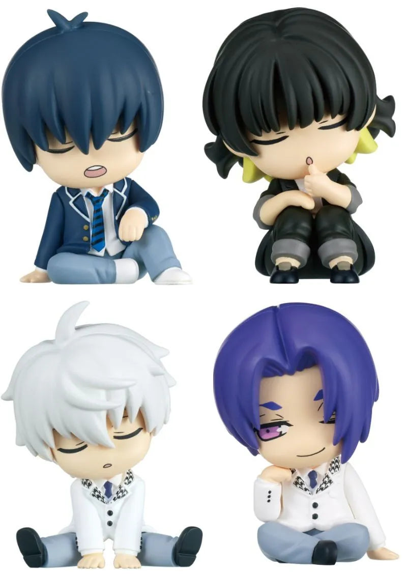 TOMY BLUE LOCK TWINCHEES LIL’ SLEEPERS FIGURINE DISPLAY (24) MINI FIGURA 5 cm