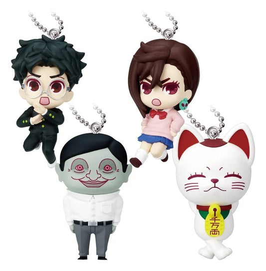 TOMY DAN DA DAN TWINCHEES DEFOFIG FIGURINE DANGLER DISPLAY (24) MINI FIGURA 5 cm