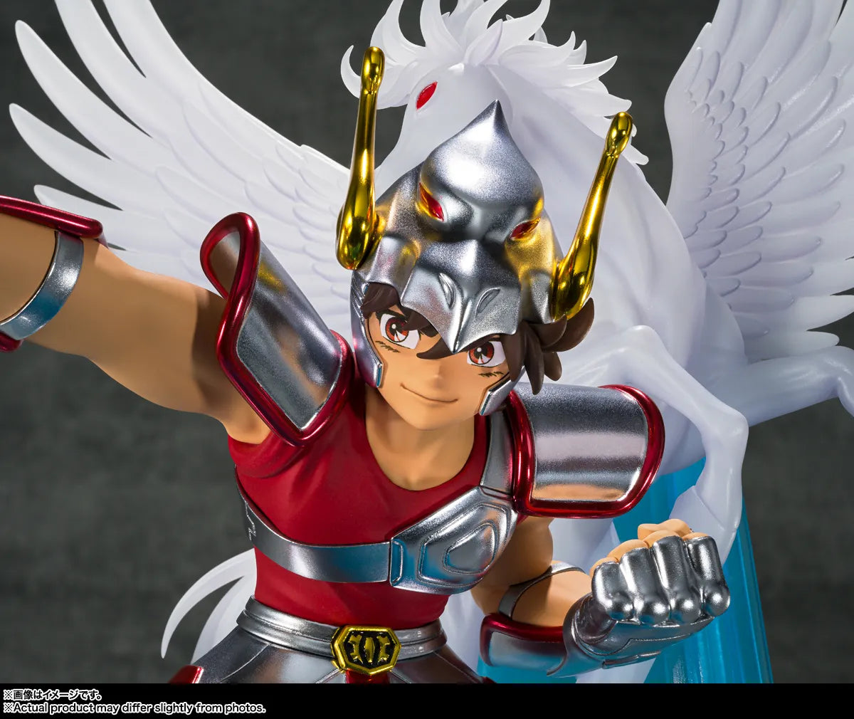BANDAI PEGASUS - SAINT SEIYA FIRST BRONZE CLOTH FIGUARTS ZERO TOUCHE METALLIQUE STATUA 25 cm