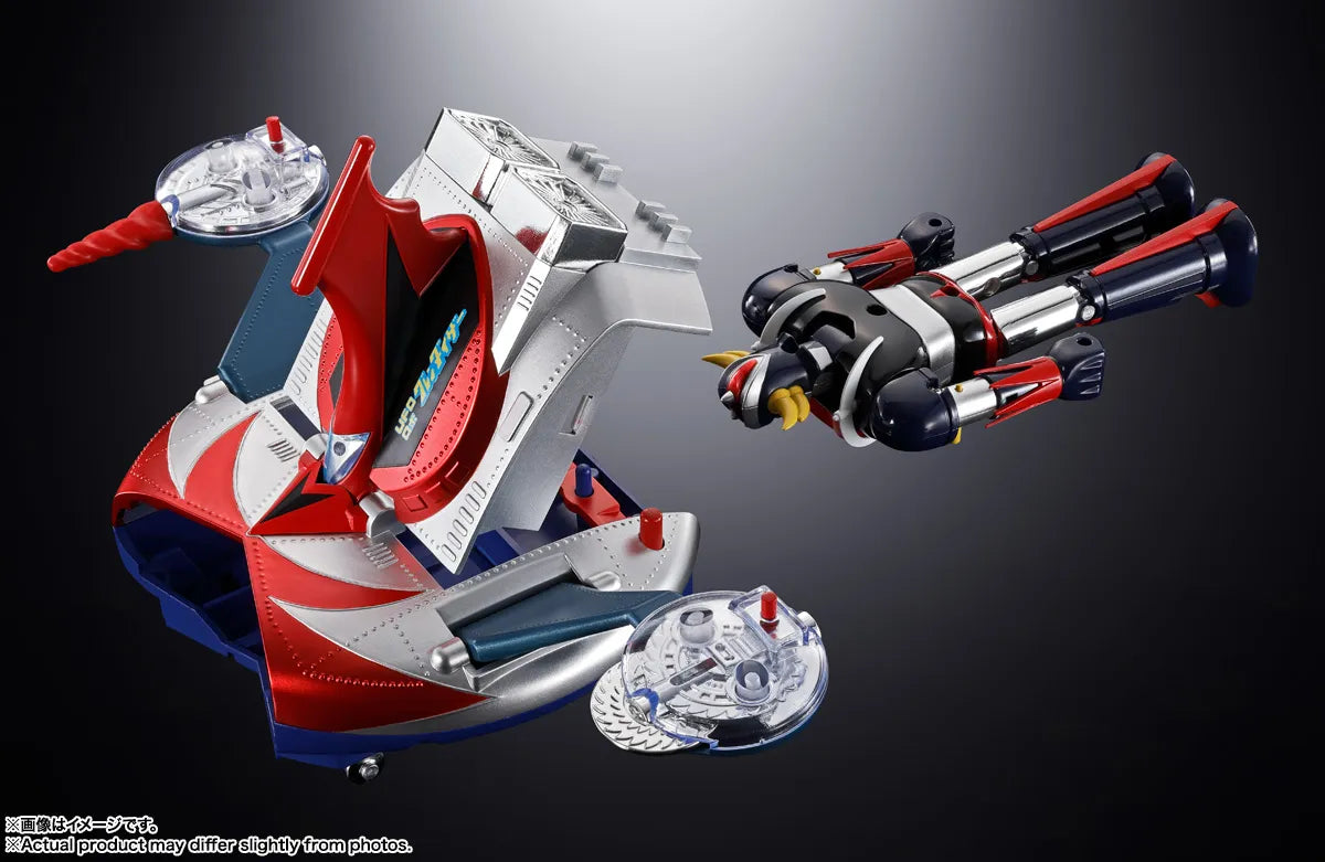GRENDIZER & UFO SPAZER POPY CHOGOKIN DELUXE SET REISSUE