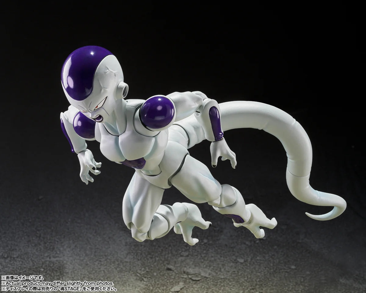 BANDAI - DRAGON BALL Z S.H.FIGUARTS FRIEZA 4TH FORM UNIVERSE BOTTOMLESS POWER ACTION FIGURE 11.5 cm