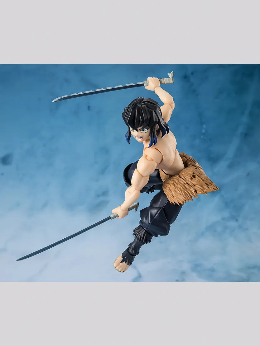 BANDAI INOSUKE - DEMON SLAYER S.H.FIGUARTS HASHIBIRA ACTION FIGURE 14 cm
