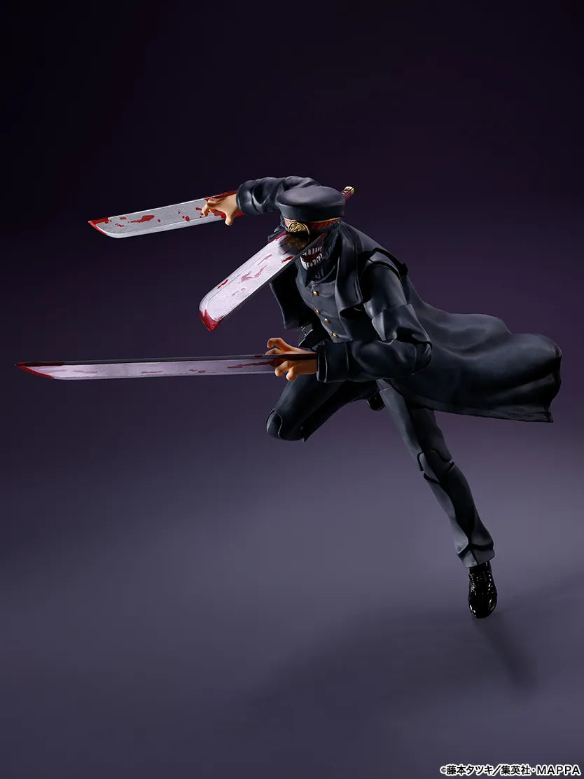 BANDAI S.H.FIGUARTS CHAINSAW MAN SAMURAI SWORD RERUN ACTION FIGURE 16 cm