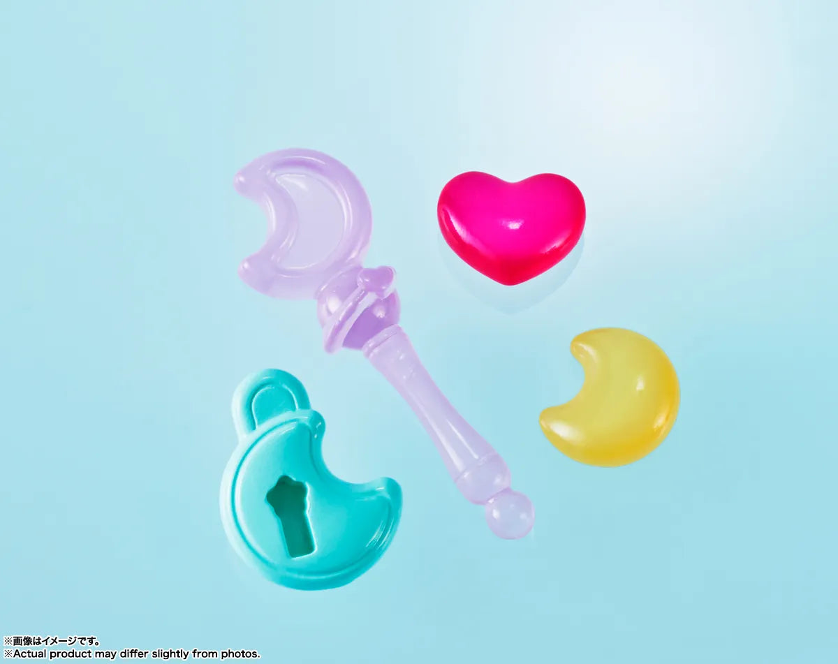 BANDAI MAGICAL SISTERS LULUTTO LILLY MOONTONEONEON & GLASSHEART PROPLICA REPLICA 25 cm