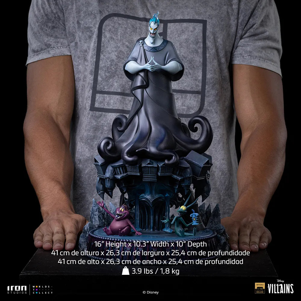 DISNEY VILLAINS HADES 1/10 DELUXE STATUE