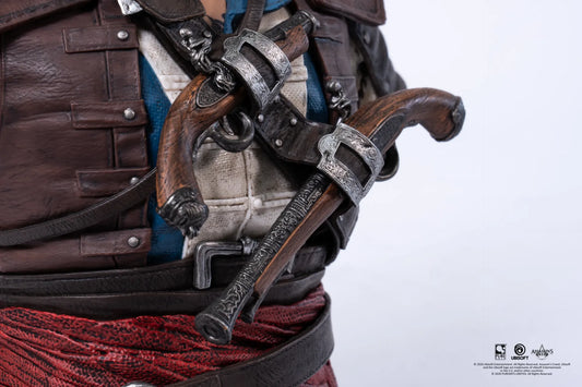 PURE ARTS ASSASSIN’S CREED BLACK FLAG RESYNCED EDWARD KENWAY SCALE BUST 1/4 BUSTO 19 cm
