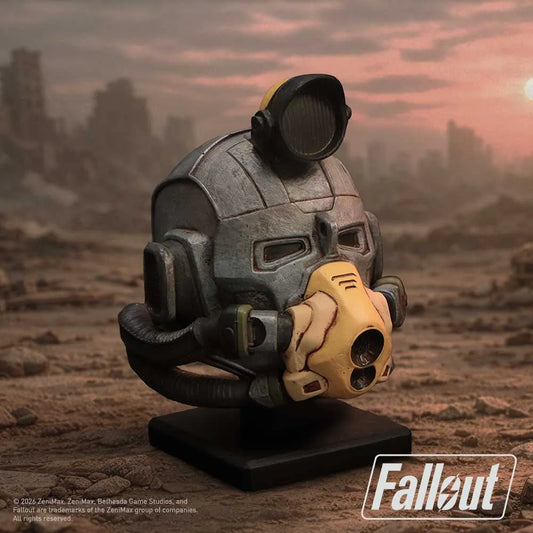 NEMESIS NOW FALLOUT EXCAVATOR HELMET FIGURA 11.1 cm
