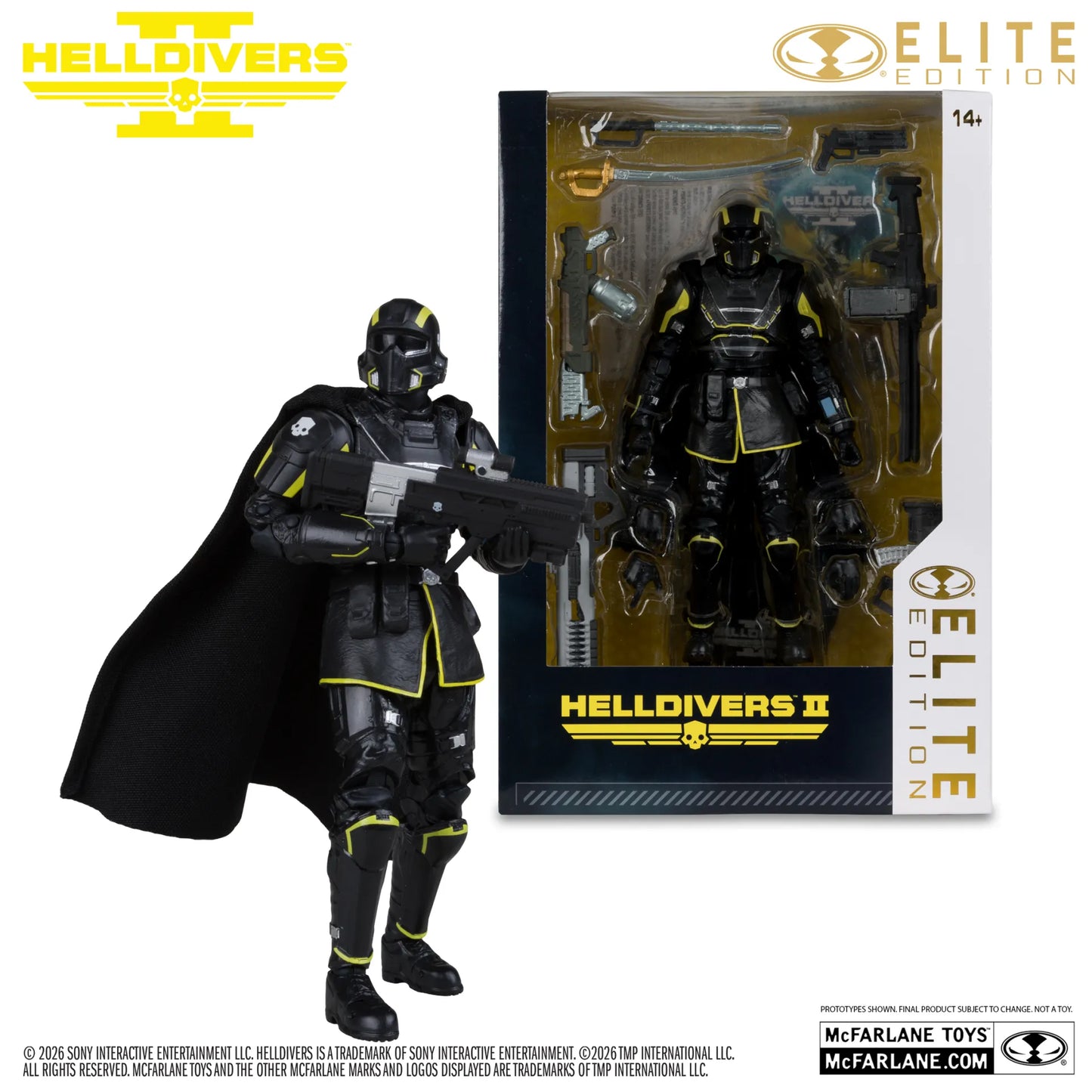 MCFARLANE ELITE 7INCH HELLDIVERS 2 B-01 TACTICAL ACTION FIGURE
