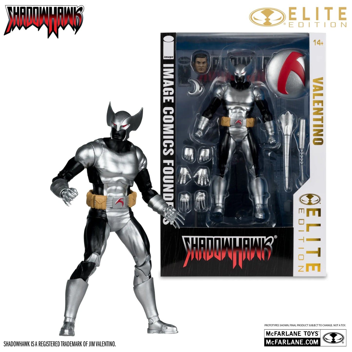 MCFARLANE ELITE EDITION SHADOWHAWK ACTION FIGURE