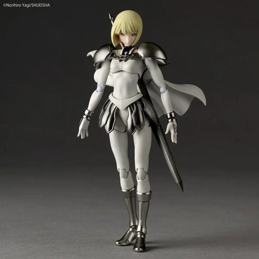 KAIYODO REVOLTECH CLAYMORE CLARE ACTION FIGURE 15.5 cm