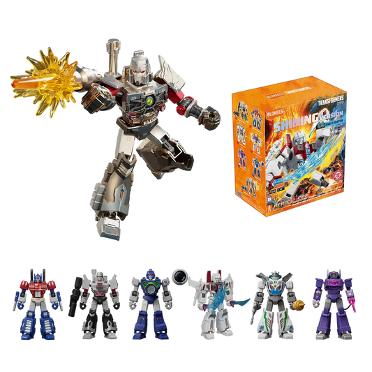 BLOKEES - TRANSFORMERS SPARK DESCRIPTION SHINING VERSION 04 BLIND BOX (6) MODEL KIT 10 cm