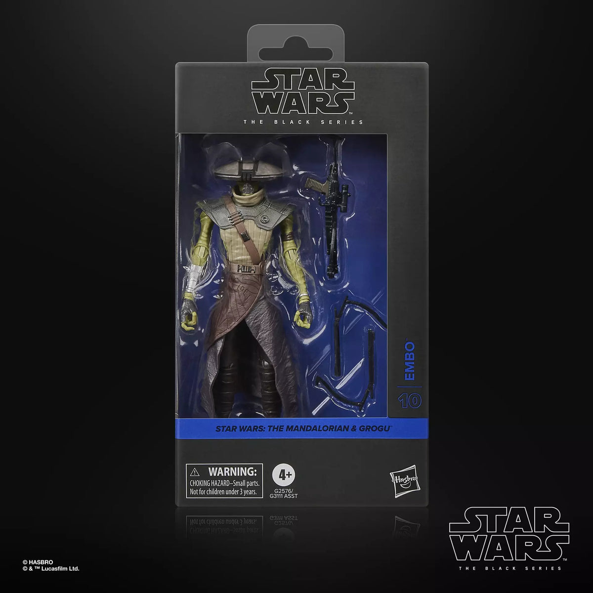 HASBRO - STAR WARS BLACK SERIES MANDALORIAN GROGU EMBO ACTION FIGURE
