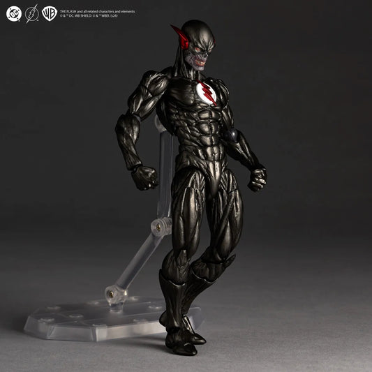 KAIYODO FLASH - DC REVOLTECH AMAZING YAMAGUCHI COMICS BLACK ACTION FIGURE 15 cm
