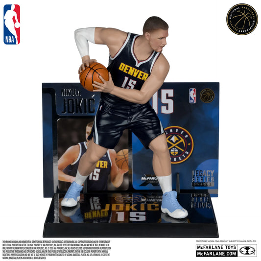 MCFARLANE TOYS 25 NBA SPORTSPICKS NIKOLA JOKIC (DENVER NUGGETS) POSED FIGURA 18 cm