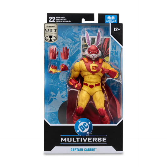 MCFARLANE TOYS 25 - DC MCFARLANE VAULT MULTIVERSE 7INCH CAPTAIN CARROT ACTION FIGURE 18 cm