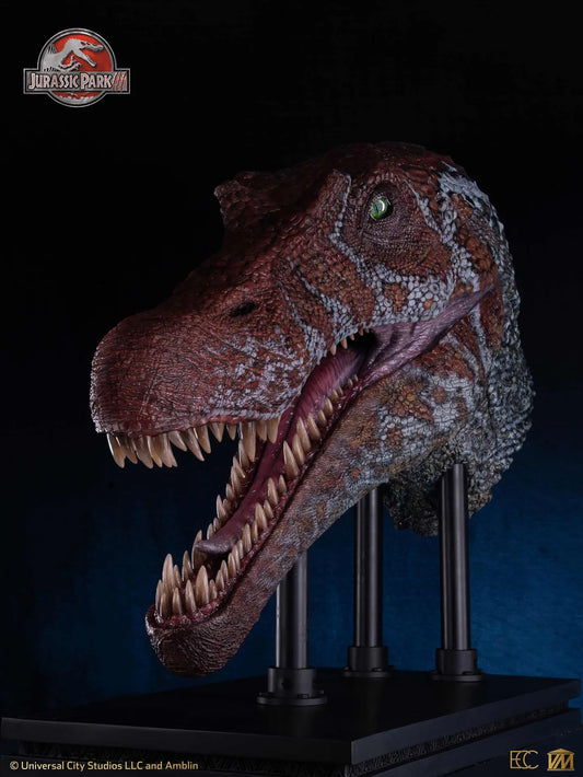 JURASSIC PARK 3 SPINOSAURUS HALF-SCALE HEAD PROP REPRODUCTION