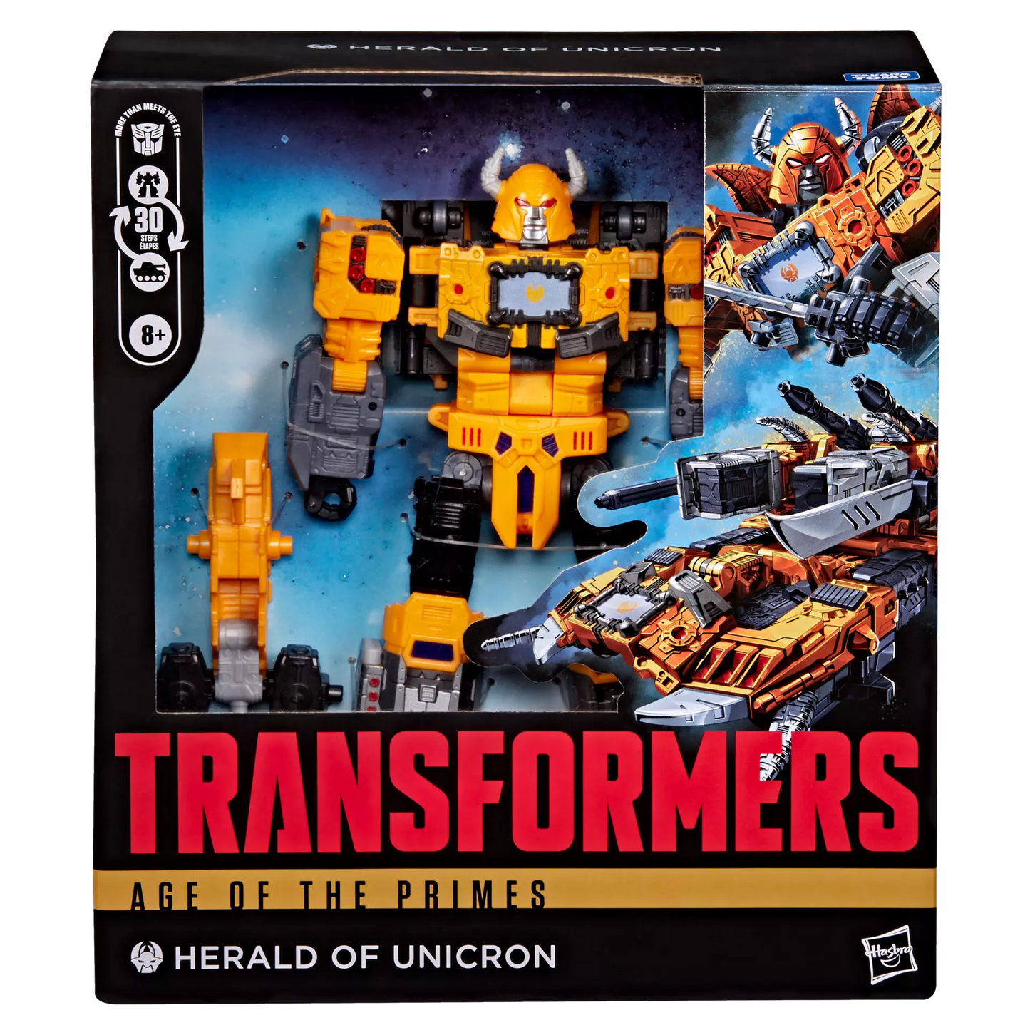 TRANSFORMERS AGE OF THE PRIMES HERALD OF UNICRON ACTION FIGURE