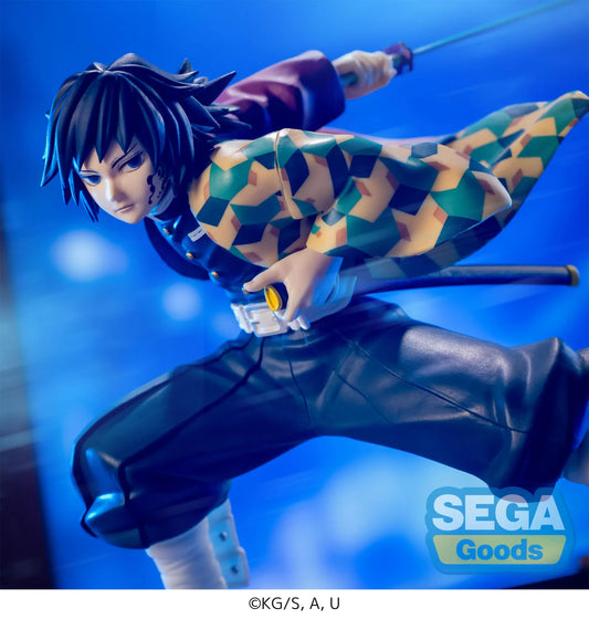 SEGA GIYU & TOMIOKA - DEMON SLAYER LUMINASTA AWAKENING FIGURA 15 cm