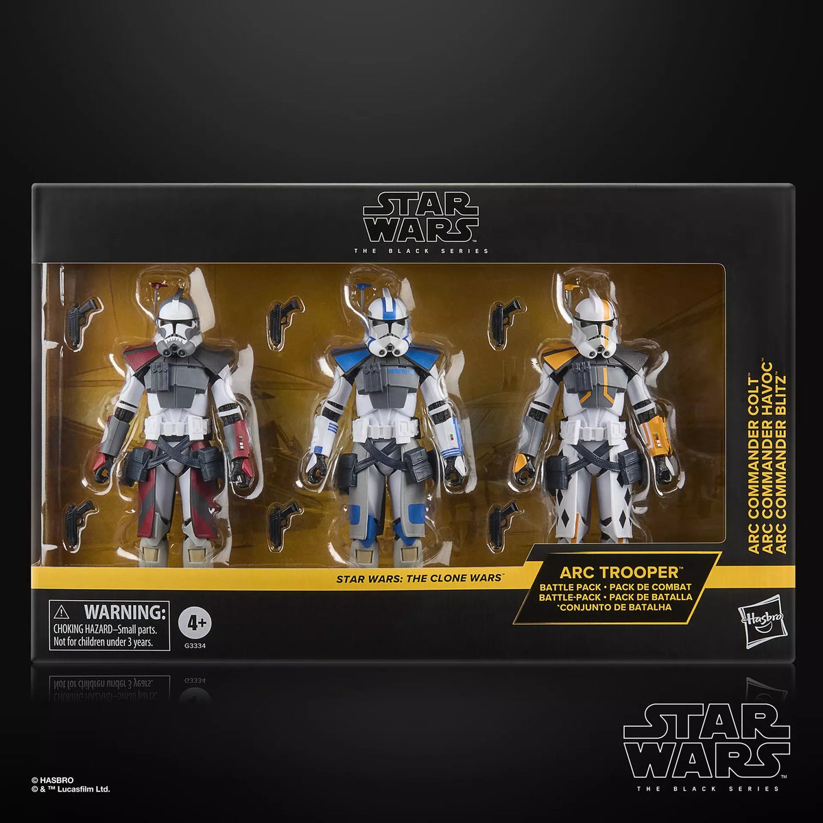 HASBRO SW BL CW ARC TROOPER BATTLE PACK AF ACTION FIGURE