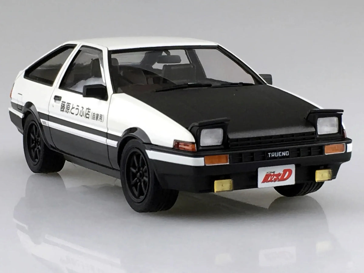 AOSHIMA INITIAL-D FUJIWARA TAKUMI AE86 TRUENO PROJECT-D VER TOYOTA MK 1/24 MODEL KIT