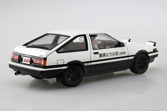 INITIAL-D FUJIWARA TAKUMI AE86 TRUENO PROJECT-D VER WITH FIGURE MK 1/24