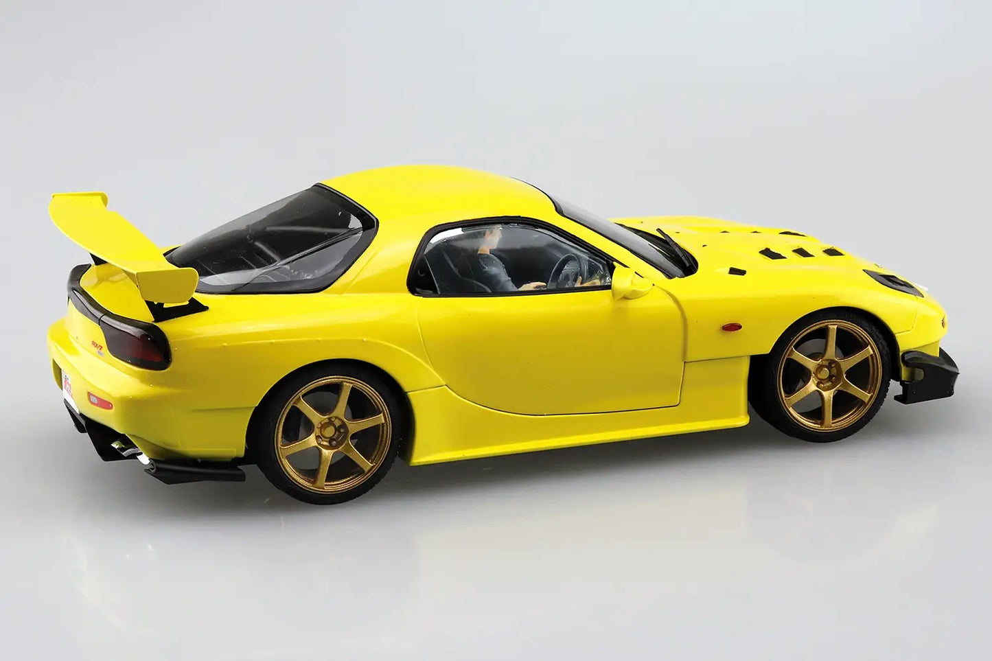 INITIAL-D TAKAHASHI KEISUKE FD3S RX-7 PROJECT D VER WITH FIGURE MK 1/24