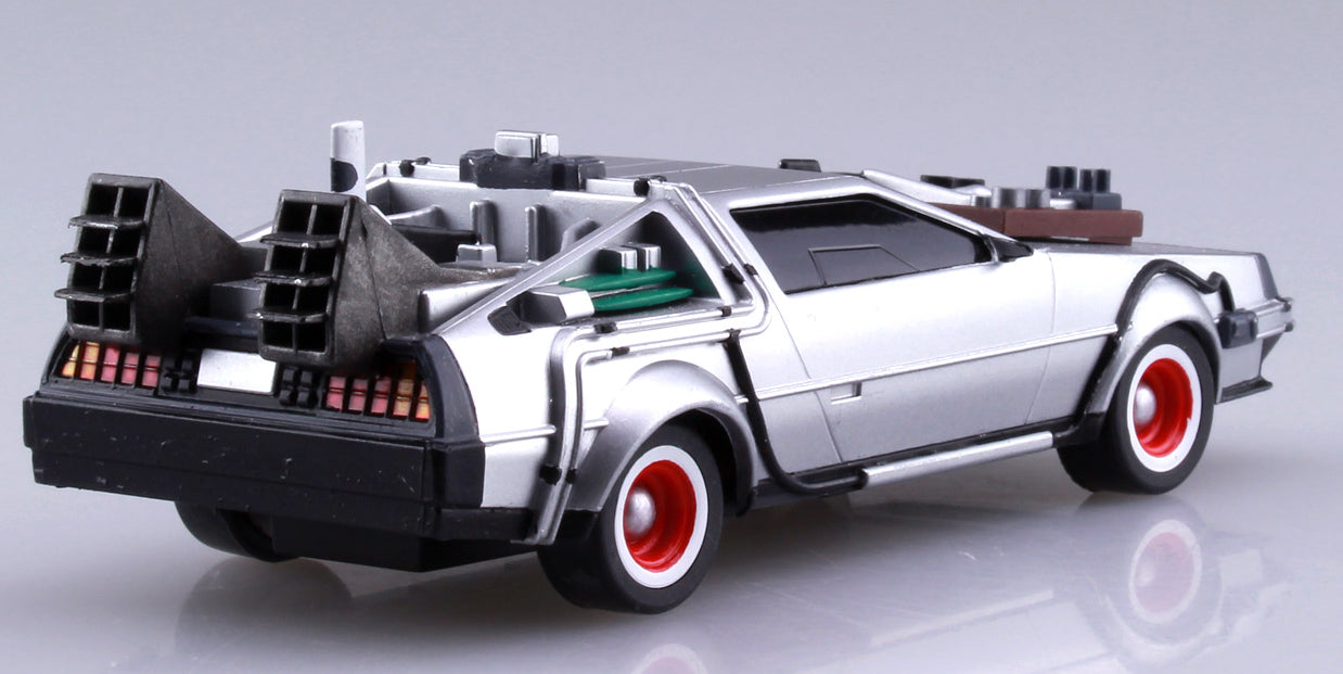 BTTF PULLBACK BACK TO THE FUTURE FROM PART III TIME MACHINE MK 1/43