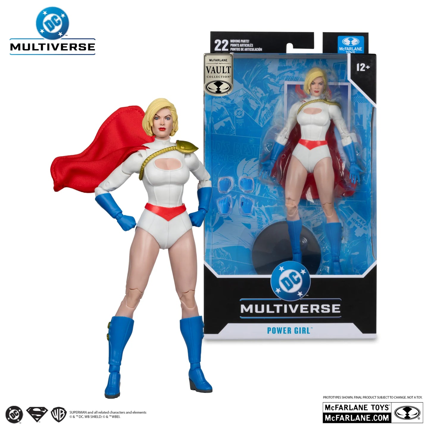 MCFARLANE VAULT DC MULTIVERSE 7INCH POWER GIRL ACTION FIGURE