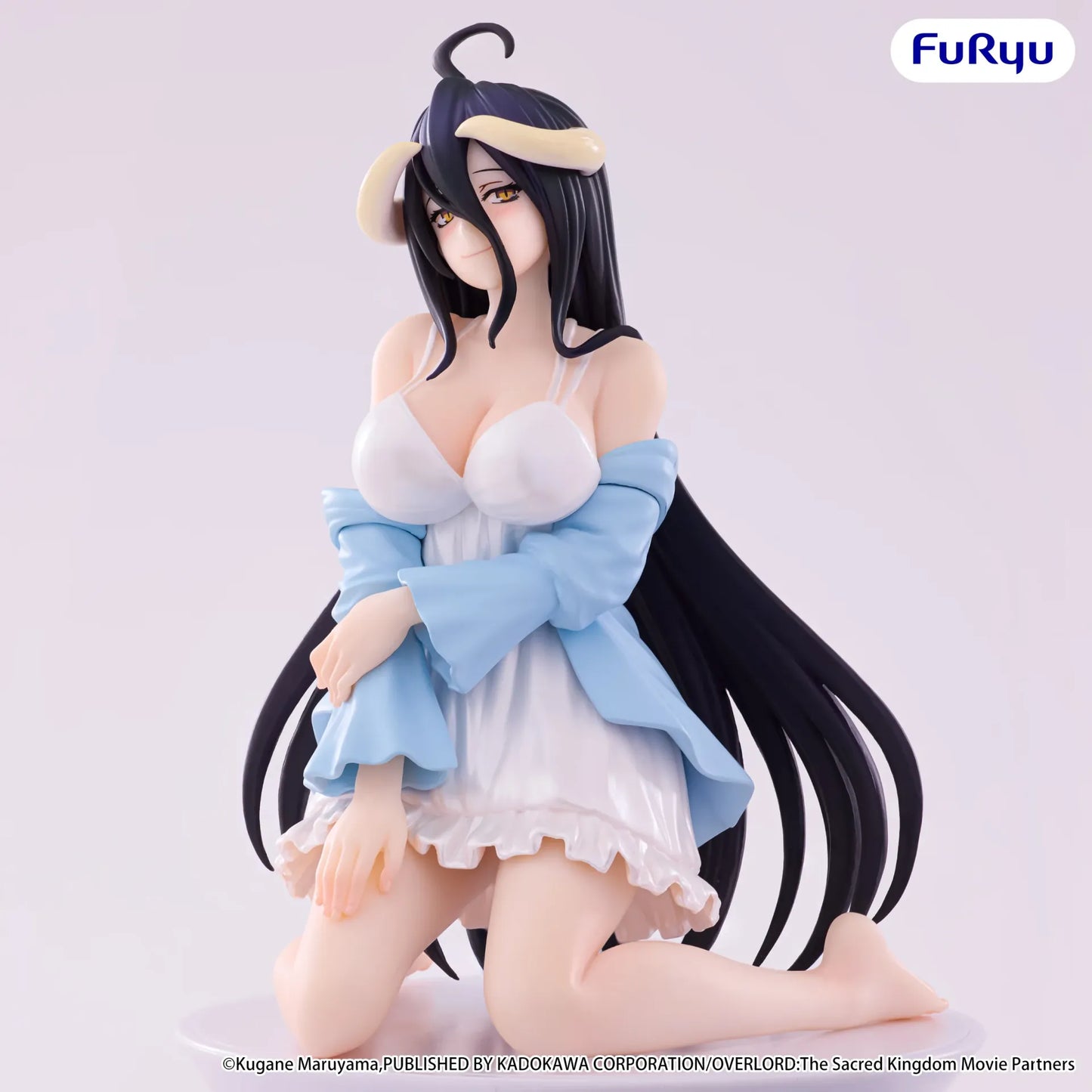 FURYU - OVERLORD OVERLORD ALBEDO LOUNGEWEAR PEARL WHITE NOODLE STOPPER FIGURA 12 cm