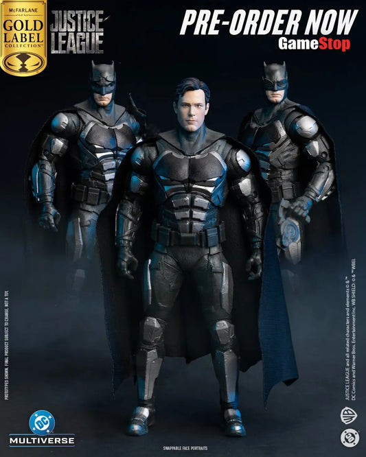 MCFARLANE TOYS 25 BATMAN - DC THEATRICAL 7INCH JUSTICE LEAGUE ACTION FIGURE 18 cm