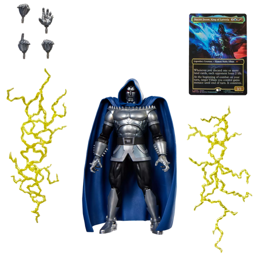 HASBRO - MARVEL LEGENDS MAGIC GATHERING DOCTOR DOOM 2099 ACTION FIGURE