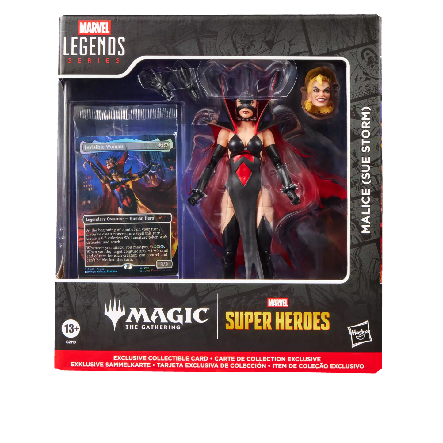 HASBRO STORM - MARVEL LEGENDS MAGIC GATHERING MALICE SUE ACTION FIGURE