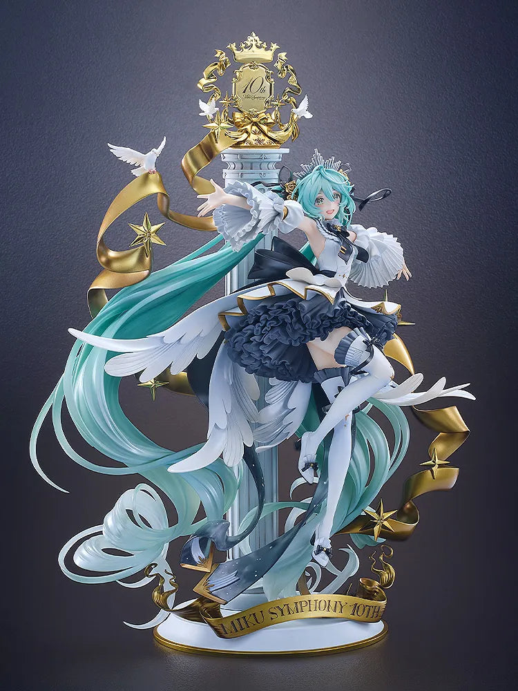 GOOD SMILE COMPANY - HATSUNE MIKU HATSUNE MIKU SYMPHONY 10TH ANNIVERSARY G.S. COLLECTION SC FIGURA 37 cm