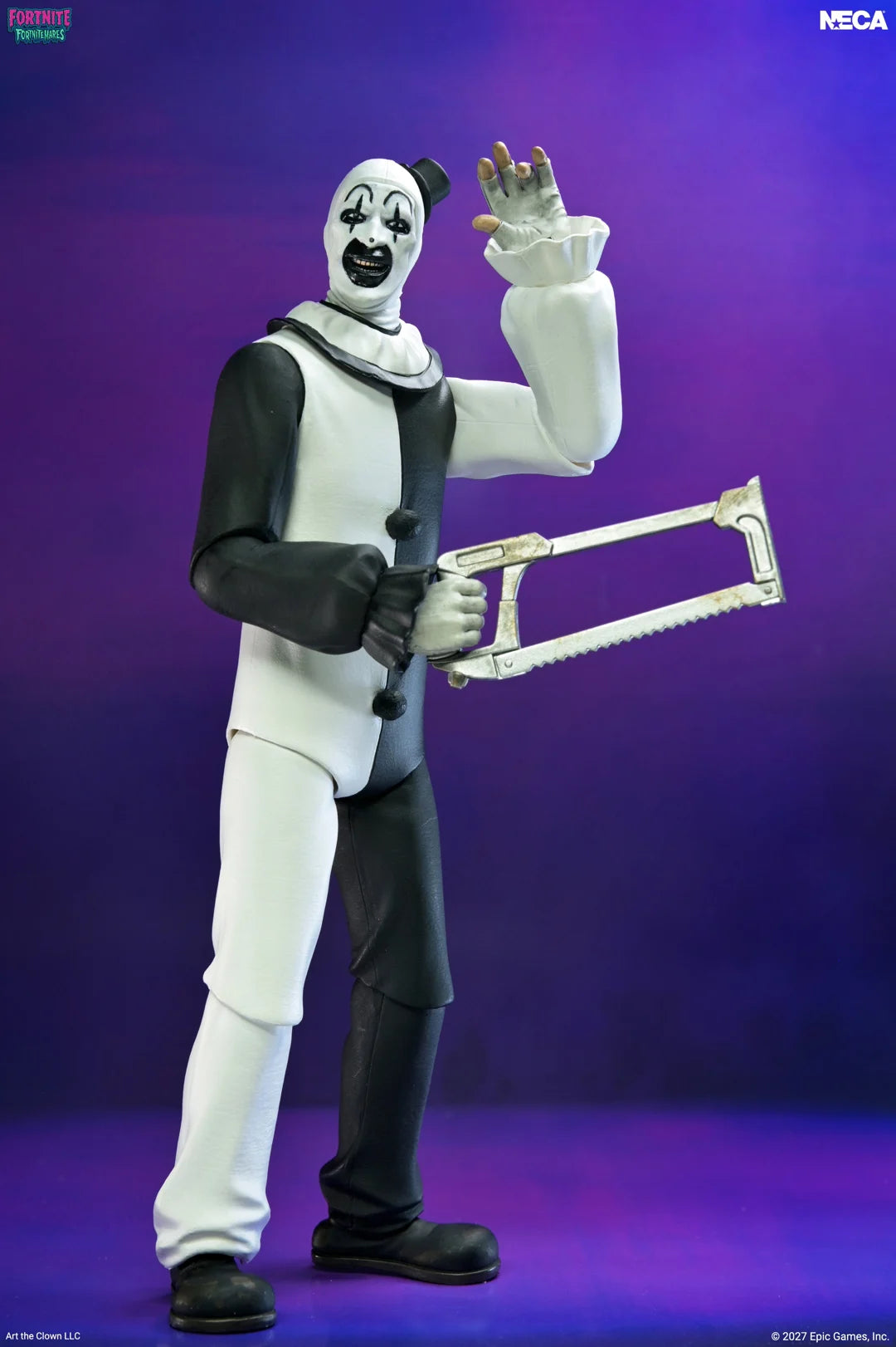 NECA - TERRIFIER FORTNITE X TERRIFIER ART CLOWN ACTION FIGURE 17 cm