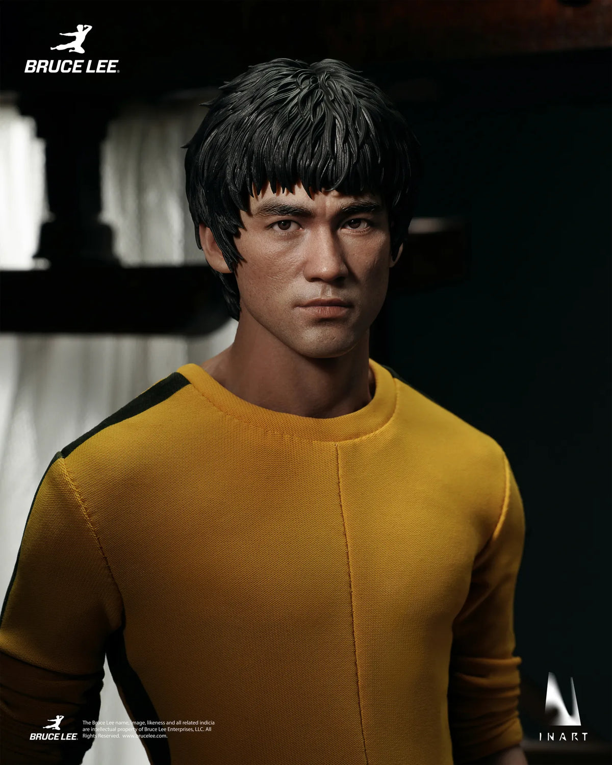 INART - BRUCE LEE BRUCE LEE (YELLOW JUMPSUIT) COLLECTIBLE 1/6 ACTION FIGURE 27.5 cm