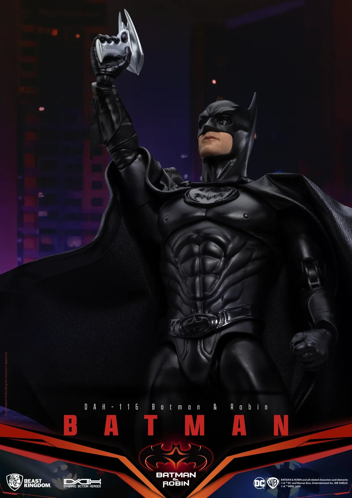 BEAST KINGDOM - DC COMICS BATMAN BATMAN & ROBIN STANDARD VERSION ACTION FIGURE 21 cm