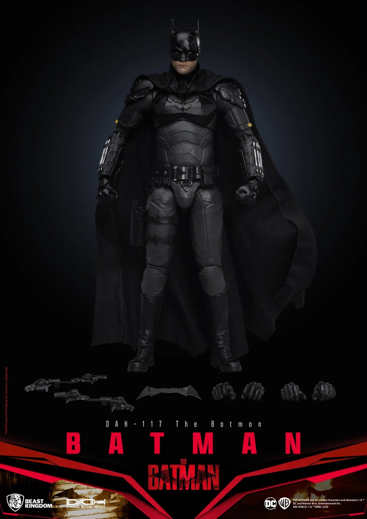 BEAST KINGDOM - DC COMICS BATMAN BATMAN STANDARD VERSION ACTION FIGURE 21 cm
