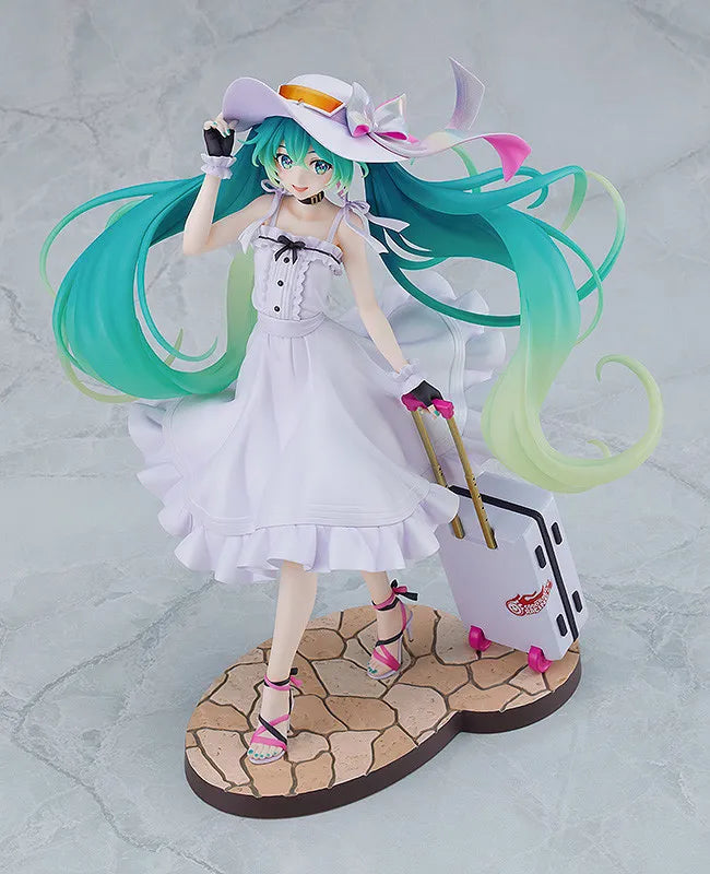 MAX FACTORY - HATSUNE MIKU HATSUNE MIKU RACING MIKU 2021 PRIVATE RERUN STATUA 25 cm