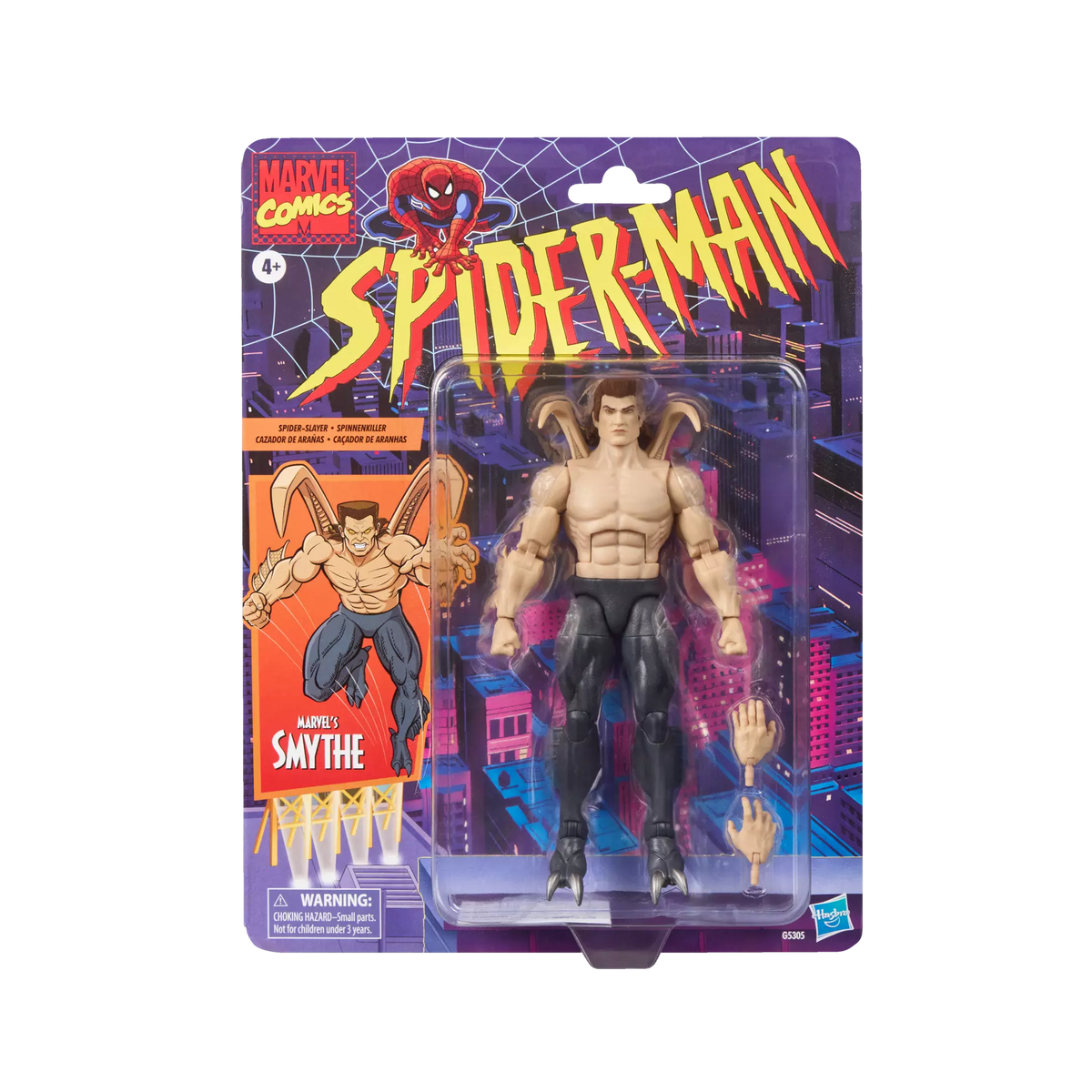 HASBRO SPIDER-MAN - MARVEL LEGENDS VINTAGE SMYTHE ACTION FIGURE